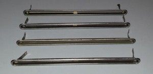 1 (von 4) Zierblende aus DUAL Type 1007 A - Plattenspieler Ersatzteil