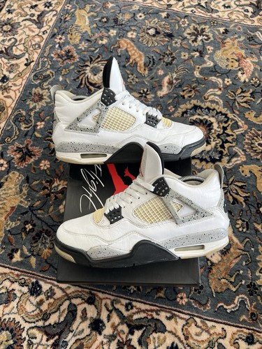 Nike Air Jordan 4 White Cement US8 EU41
