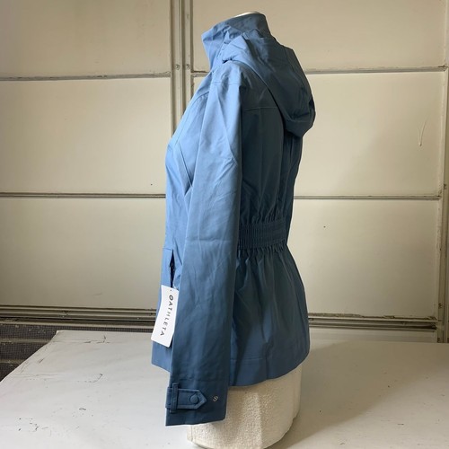 ATHLETA Rainout Sutro Trench Jacket Women's Size XXS Coastal - Picture 3 of 7