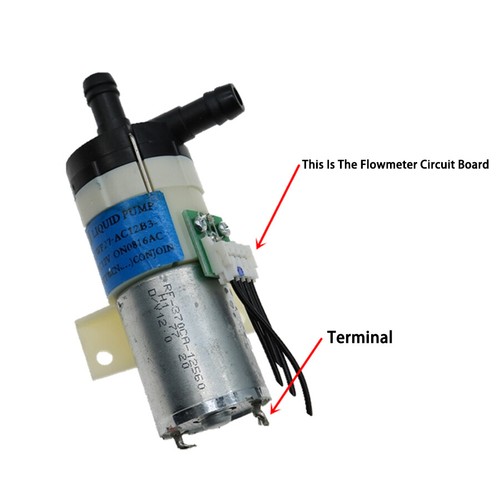 Mini bomba de aire de succión de vacío autocebante motor LIQ370 DC 5V 6V 12V pequeño motor LIQ370 - Imagen 3 de 14