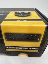 GoFlight GF-T8-1 Round Toggle Switch Panel Fl...