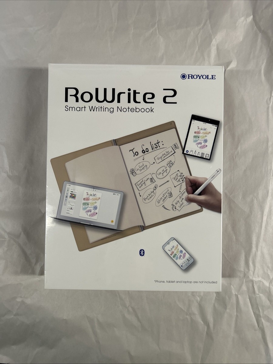 Royole RoWrite 2 Smart Writing Notebook Digital Notepad NEW