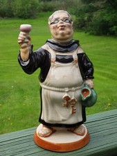 Decanter Frate Monaco Casa Vinicola 1968 Vintage Made in Firenze Italia Ceramica