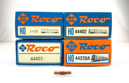 JM776 - ROCO H0 44401/2/3/44220A - LOTE 4 COCHES VIAJERO DB SILBERLIGNE 1ª/2ª/M. - Imagen 2 de 2