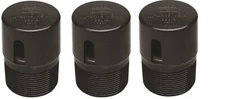 3 pack Oatey 39012 Black ABS Automatic Plumbing Air Admittance In Line Vent
