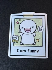 Affirmation  - Funny Sticker - CoffeeMonsterz Co the coffeemonsterzco TCMC
