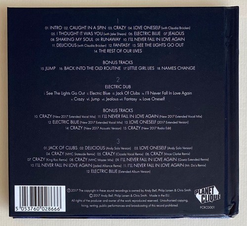 ANDY BELL * ELECTRIC BLUE * 3CD LIMITED DELUXE EDITION * 1000 ONLY! * ERASURE - Picture 2 of 3