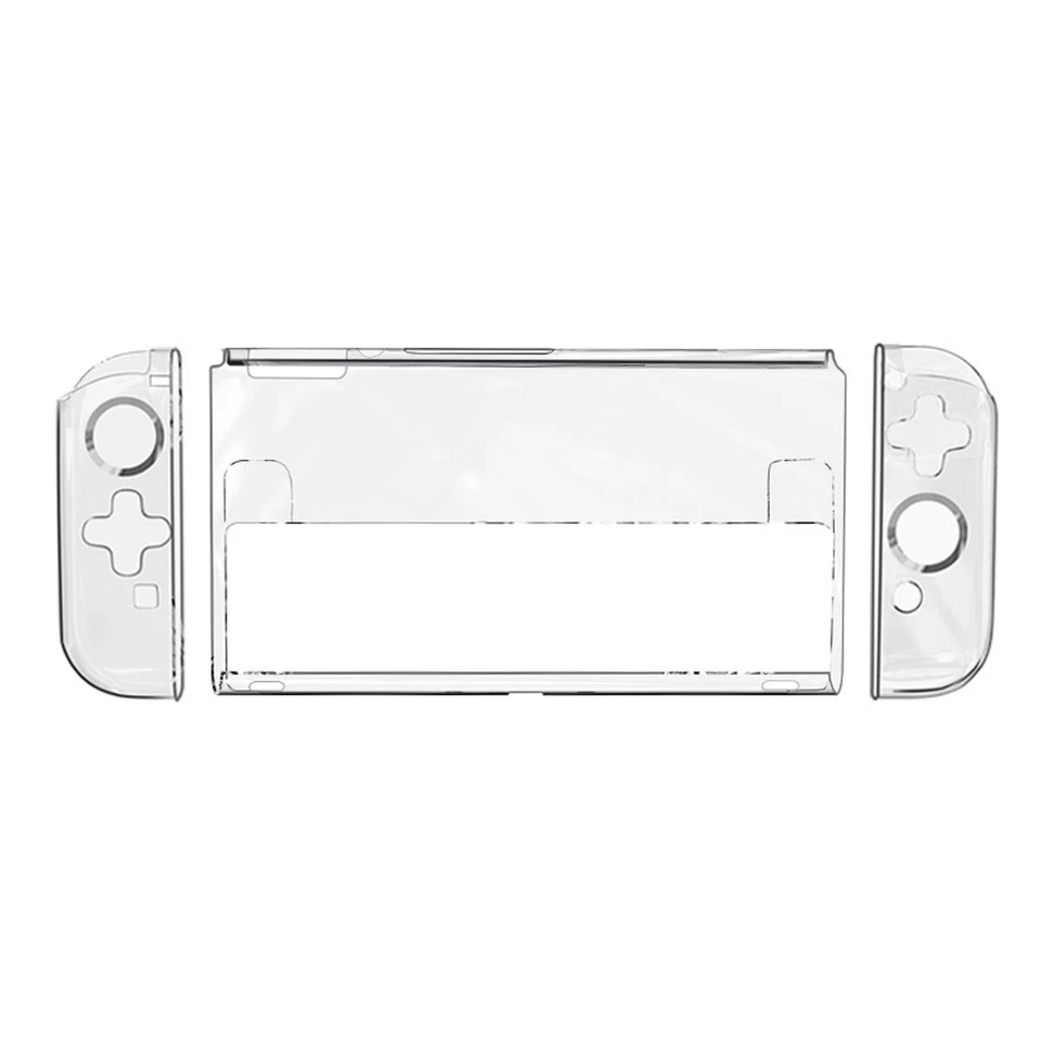 Schutz Hülle für Nintendo Switch OLED Case Cover 360 Grad Etuis Transparent Neu - Bild 2 von 4