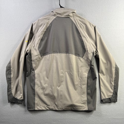Nike Jacket Mens Largef Gray Storm Fit Golf 1/2 Zip Windbreaker Water Resistant - Picture 9 of 17