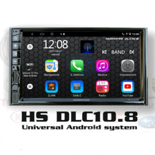 Autoradio Universale 2DIN Hardstone 7" Bluetooth GPS Carplay Android auto WI-FI
