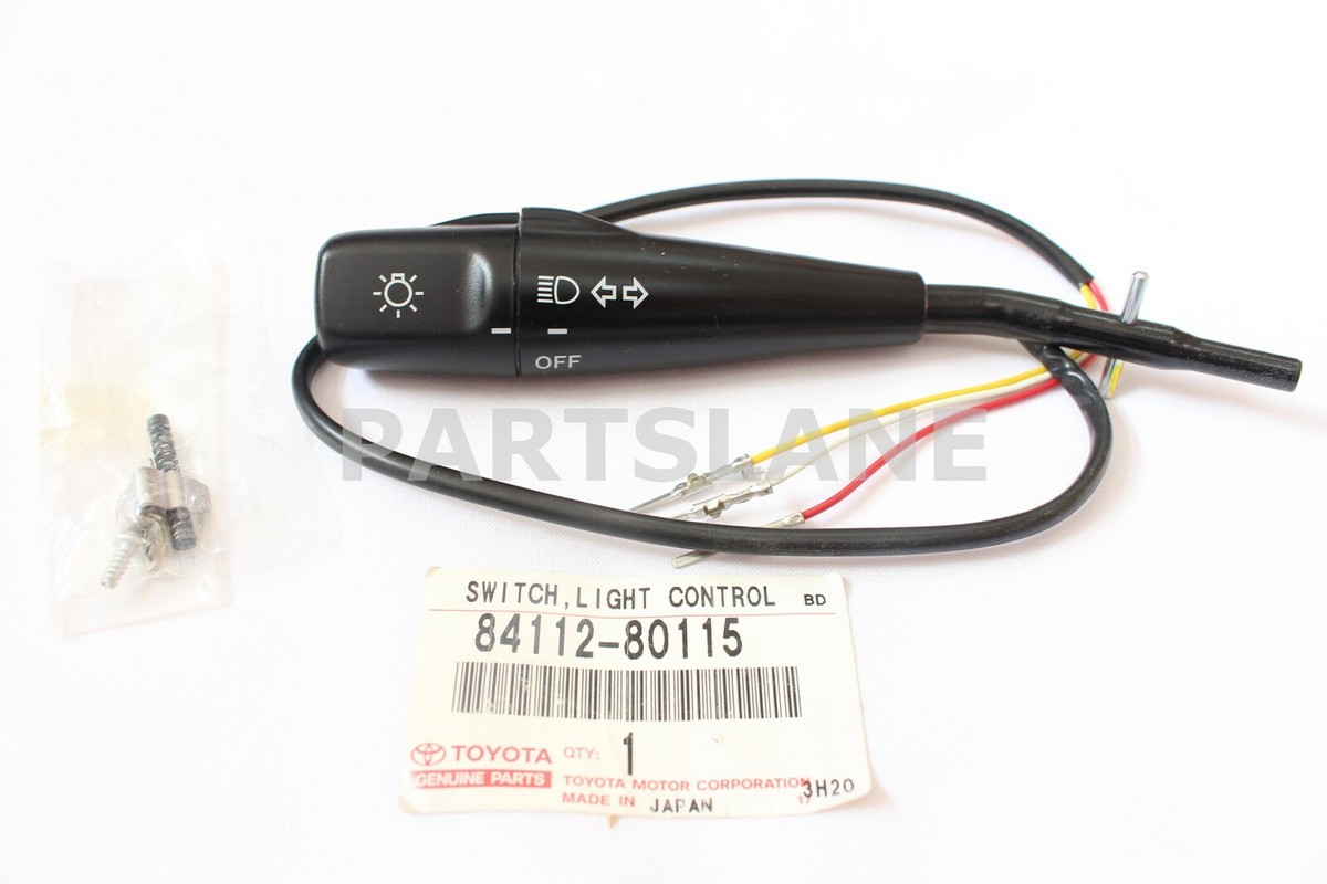 Toyota Corolla 1993-1997 OEM Genuine Light Control Switch 84112