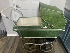 VTG RARE Baby Stroller MCM Mid Century Rex Stroll O Chair Pram Made in USA