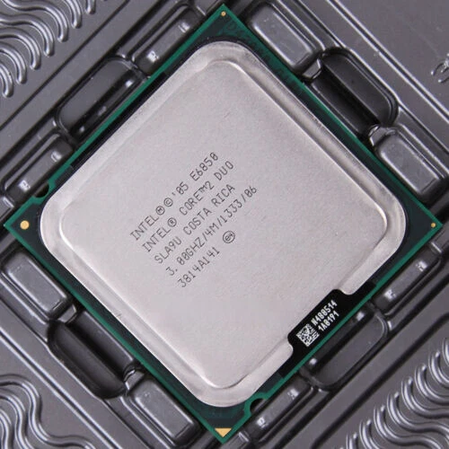 Intel Core 2 Duo E6850 Processor 3GHz LGA 775/Socket T CPU 65W 1333MHz - Image 2 of 4