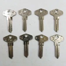 Lot 8 Ilco BL6 Key Blanks for British Leyland Jaguar Cars
