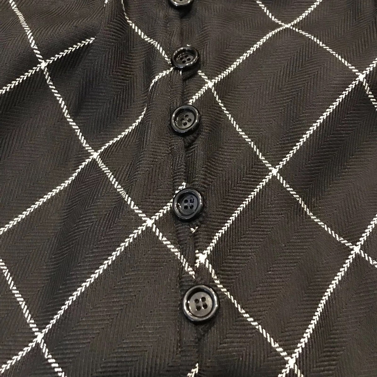 Emanuel Ungaro Plaid ロングマント Emanuel Ungaro Plaid ロングマント