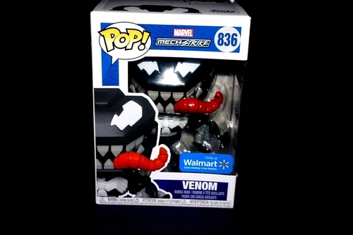 FIGURA DE ACCIÓN EXCLUSIVA FUNKO POP MARVEL MECHSTRIKE VENOM #836 WAL-MART 
