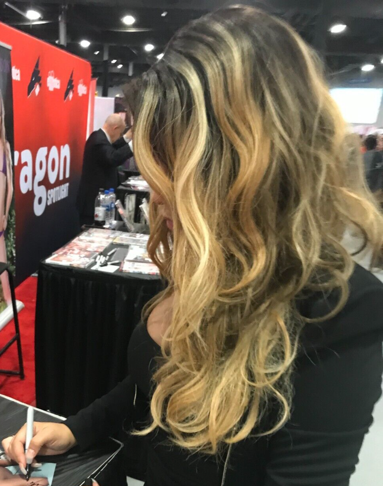 Bridgette B NUDE Sexy Hot Adult Model Autographed Signed 8x10 Photo COA