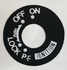 KAWASAKI ZX7R ZX7-R ZXR7 ZXR-7 IGNITION SWITCH RESTORATION DECAL