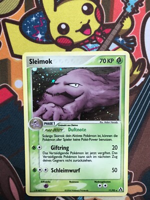 Sleimok Holo 11/92 ex Legend Maker deutsch Pokemon Karten NM+