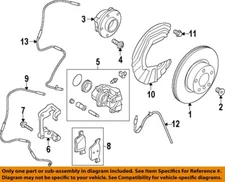 BMW OEM 19-21 X3,X4 Front Suspension Brake Components-Brake Pads 34106884497