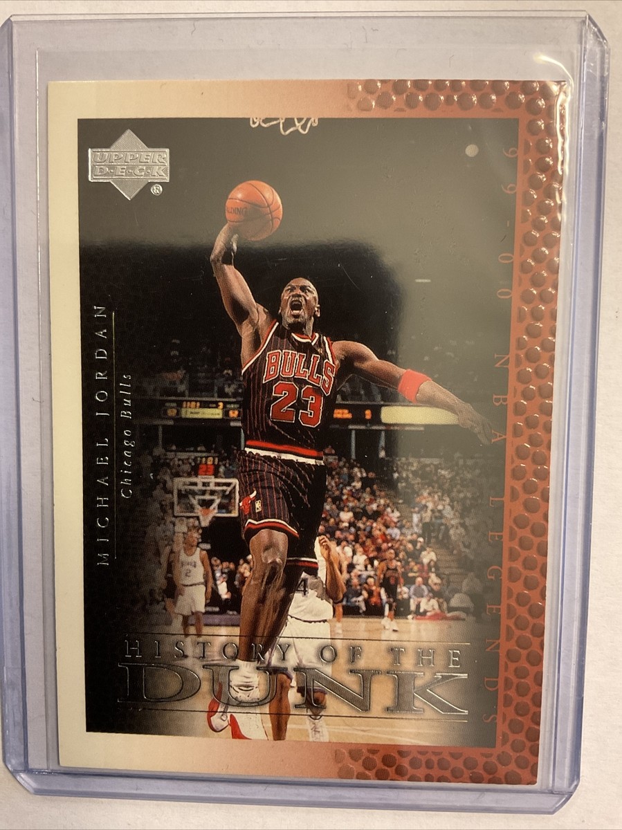 Michael Jordan 2000-01 Upper Deck History Of The Dunk Chicago