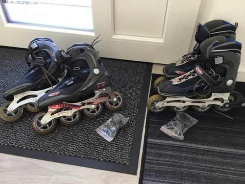 2 x Inlineskates, Rollschuhe, Rollerblades, Gr. 39 + Gr. 41!