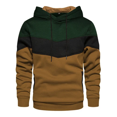 Men's Sweatshirt Fleece Hoodie Long Sleeve Sweater Top Fashion Hooded Pullover - Picture 22 of 74