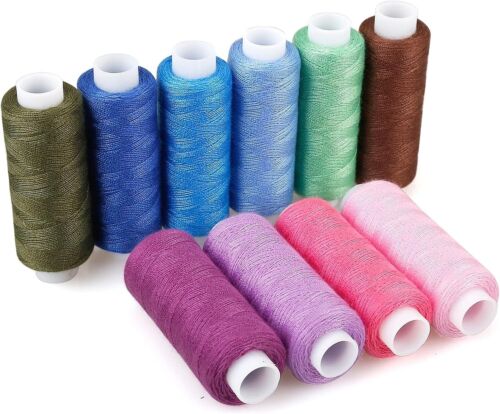 CiaraQ Sewing Threads Kits, 30 Colors Polyester 250 Yards pet Spool Hand sewing - Picture 3 of 6