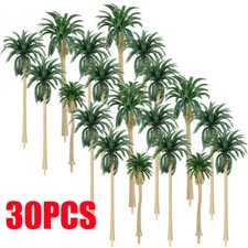 30PC Landscape Model Tree Lifelike Palm Tree Model Coconut Palm Trees for Dorm 