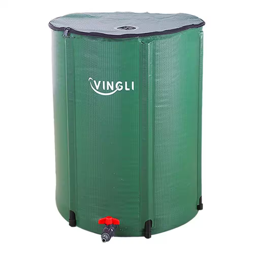 66 Gal. Collapsible Rain Barrel Portable Water Storage Tank Rainwater Collection - Picture 9 of 12