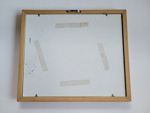 Vintage Cross Stitch Completed Wall Hang Kichen Vegetables Garden Artwork Framed - Picture 8 of 8