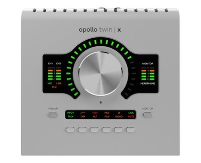 Universal Audio Apollo Twin X Quad Studio+Plus Gen 2 Thunderbolt Audio Interface