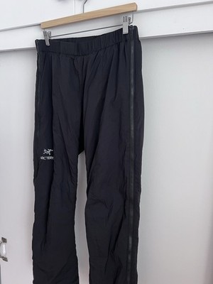 Arcteryx Insulated Pants Black CA#34438 Men Size M Inside Pocket