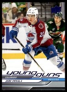 Jere Innala Rookie #713 222/250 2024-25 Upper Deck Young Guns Deluxe Colorado