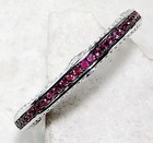 1CT Heat Treated Rubellite Tourmaline 925 Sterling Silver Ring Jewelry Sz 6 MP1 — photo 1
