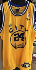 Reebok Men's San Francisco Warriors 1966-67 Vintage NBA Jersey #24 Size L