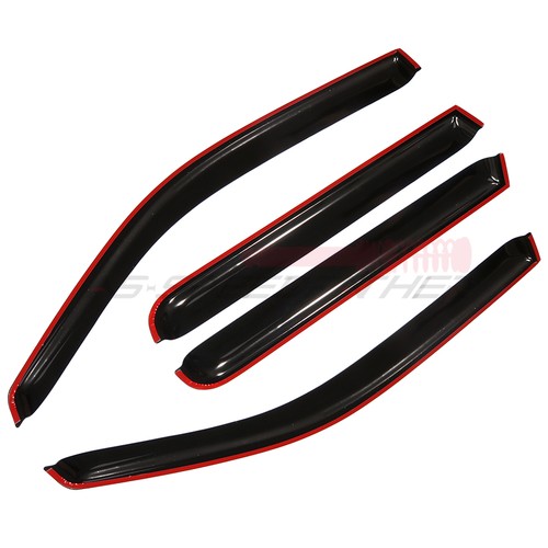 Deflector de ventana Somke protector de lluvia solar para Ford F150 2004-2008 doble cabina - Imagen 3 de 7