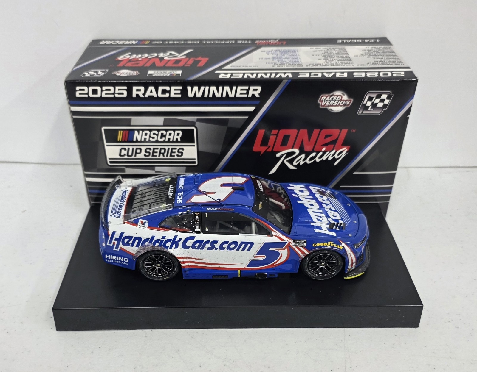 2025 Kyle Larson #5 Hendrickcars.com Bristol Win 1:24 - 552 Made