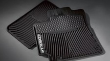 Genuine Toyota 2009-2013 Corolla Black All Weather Floor Mats Pt908-02110-20