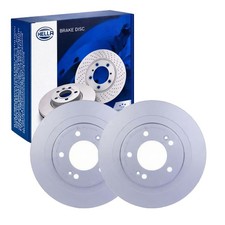 2x HELLA PAGID BREMSSCHEIBEN Ø284mm HINTEN passend für HYUNDAI I40 55391PRO