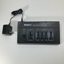 AMBICO AV Maestro Video Enhancer Stereo Audio Mixer Model V-0629 W/ Microphone