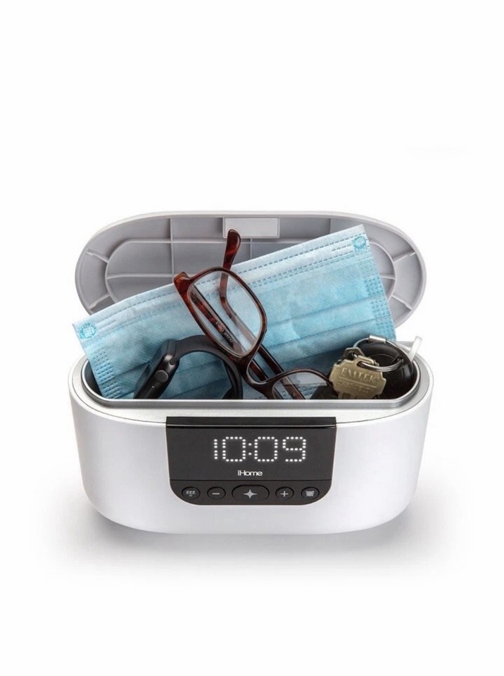 iHome - Power UVC II 360° UV-C Sanitizer with USB Charging - White | eBay