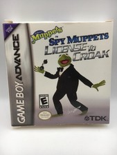 Game Boy Advance 2003 - Spy Muppets: License to Croak w/ Box  Manual Works 
