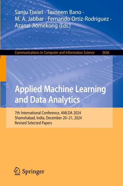 Sanju Tiwari (U. A.) | Applied Machine Learning and Data Analytics | Taschenbuch-image