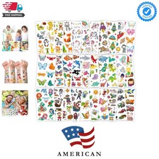 Temporary Tattoos for Kids, 300 Mixed Styles