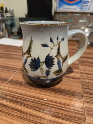 Vintage Hummingbird Mug 4x3 Handcrafted Otagiri Original Japan