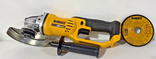 USED ONCE - EUC DEWALT DCG412 20V MAX 4-1/2-5 in Cordless Angle Grinder Tool