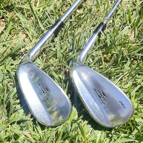 Set Of 2-Mizuno T-Zoid Forged F Wedge & T-Zoid Pro Sand Wedge Golf Clubs RH
