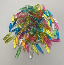Lite Brite Replacement Pegs Modern Flat Base, Round Top 7/8 135 Pieces