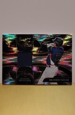 2024 Panini Select - Selective Swatches Brayden Taylor #SS-BT Flash Prizm (MEM,